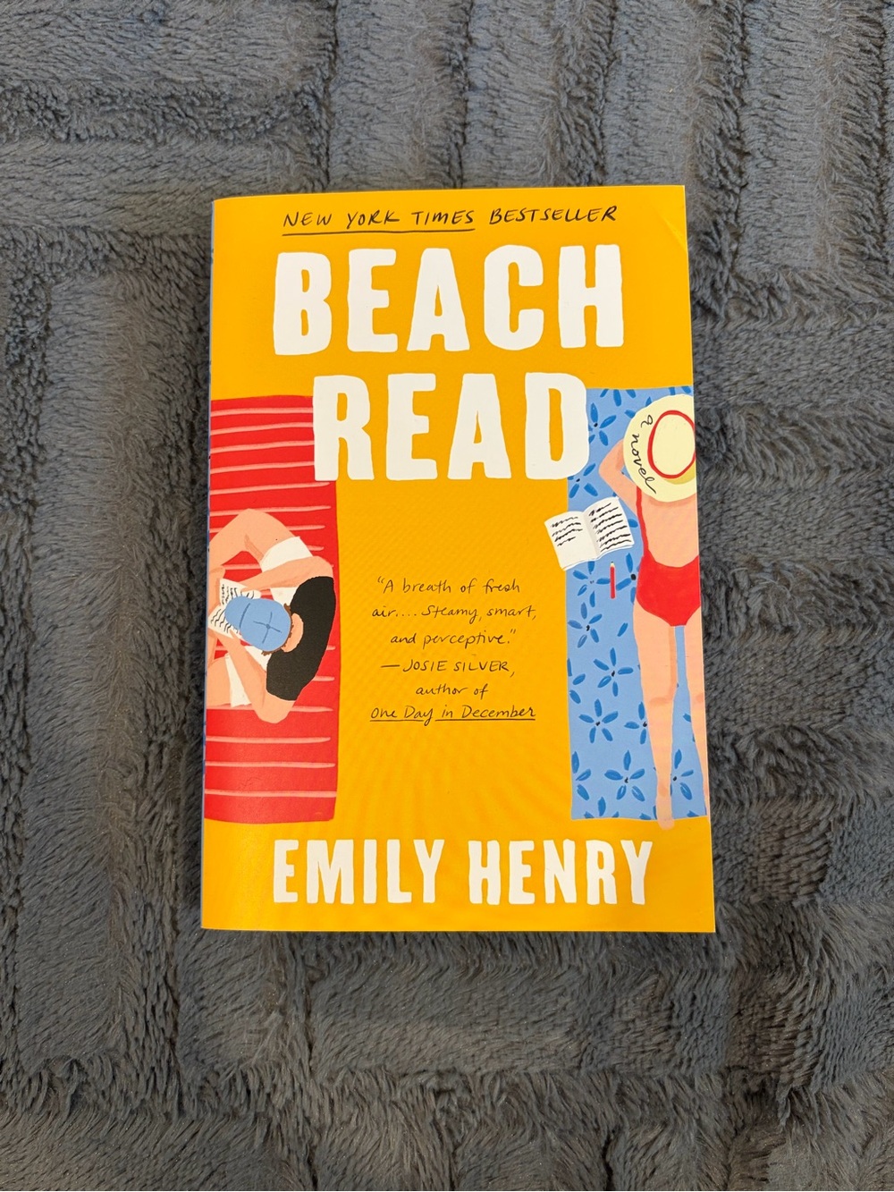 Beach Read - Bright Yellow Cover
